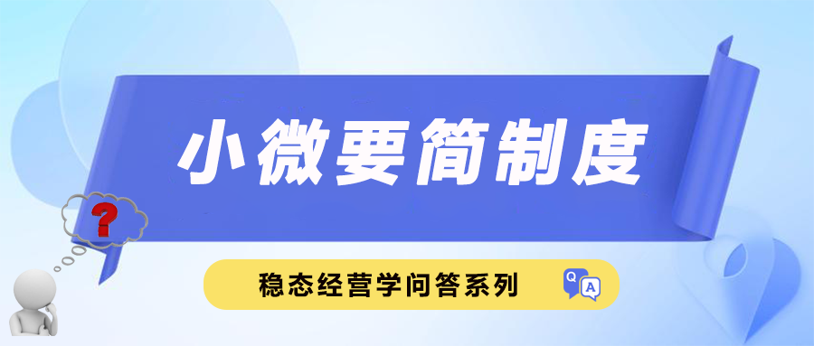 小微要简制度
